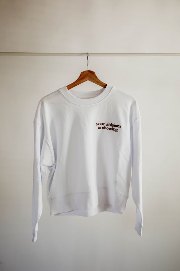 Ableism Cropped Crewneck