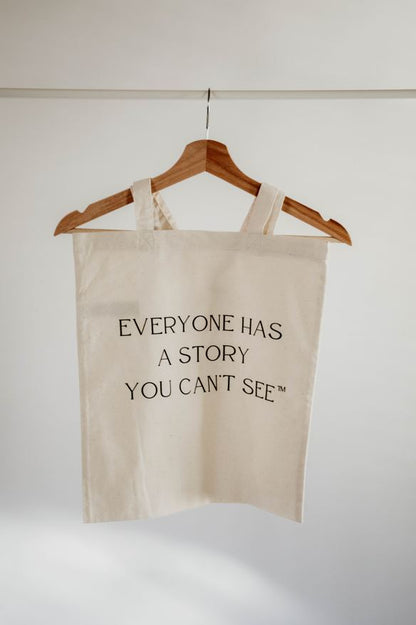 Everyone has a Story Tote - Natural