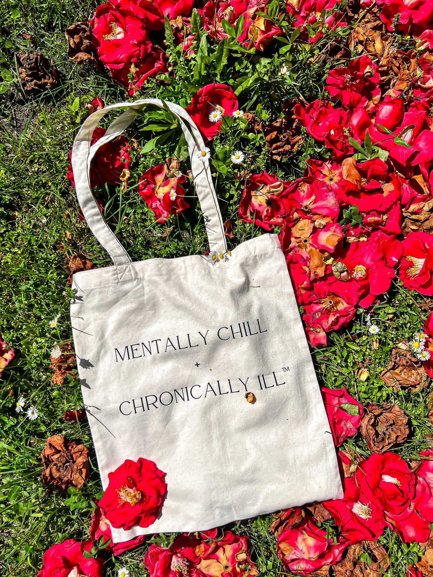 Mentally Chill Tote - Natural