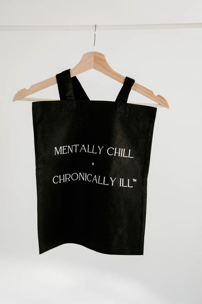 Mentally Chill Tote - Black