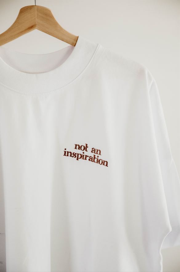 Not an Inspiration Oversized T-Shirt