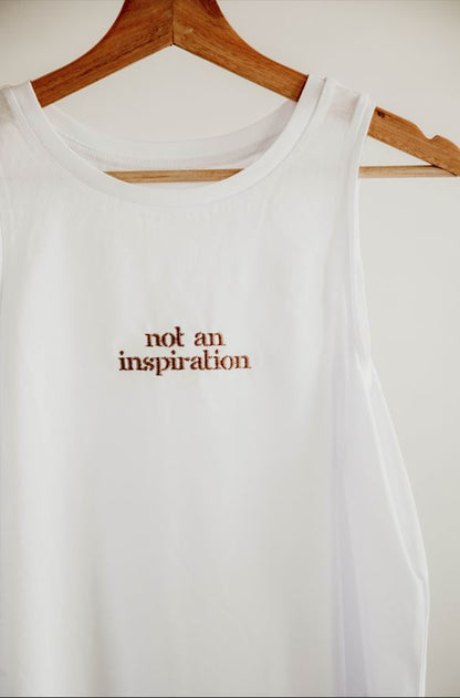 Not an Inspiration Tank Top